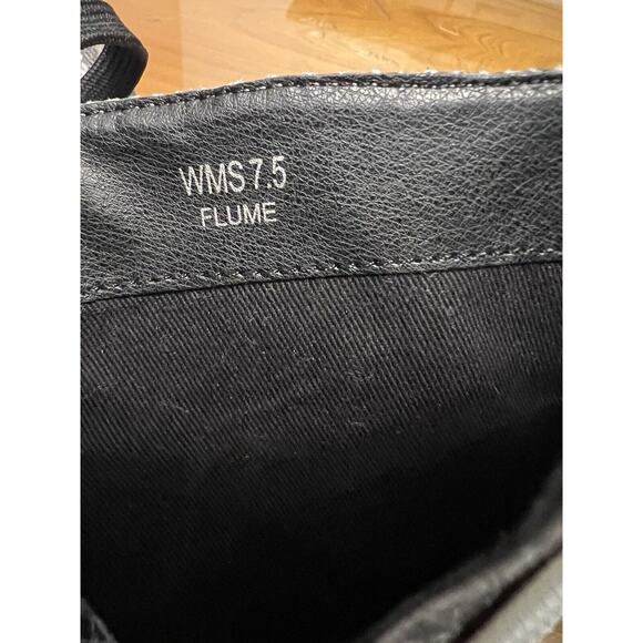 DV Dolce Vita Fume Women’s Chunky Platform Boots SZ 7.5 Snake Print Black White - Picture 9 of 10